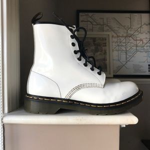 White Dr. Martens